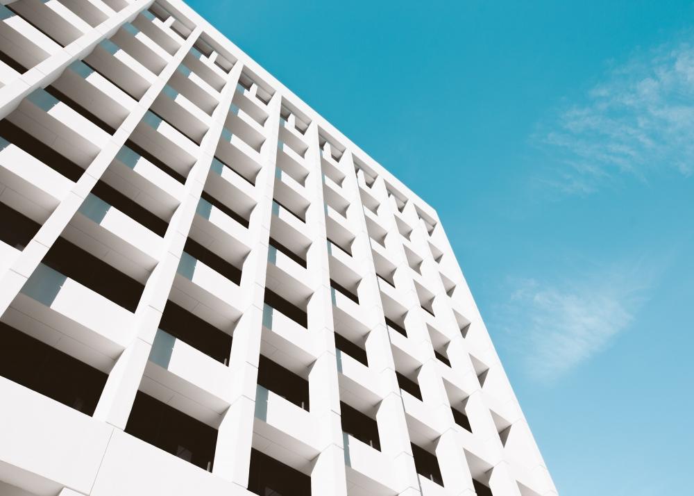 building exterior and sky